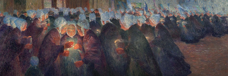 Puigaudeau procession banner